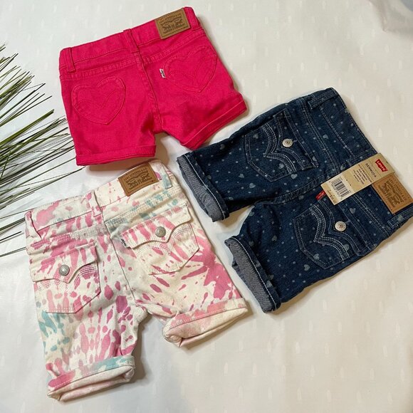 Adorable Levi's Shorts Bundle - Toddler Size 2T - Picture 2 of 13